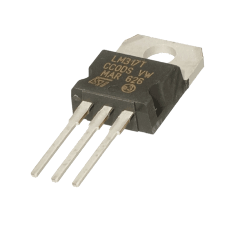 Variable voltage regulator LM317