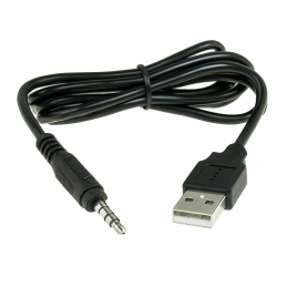 Cablu USB la jack 3,5 mm TRRS (4 poli)