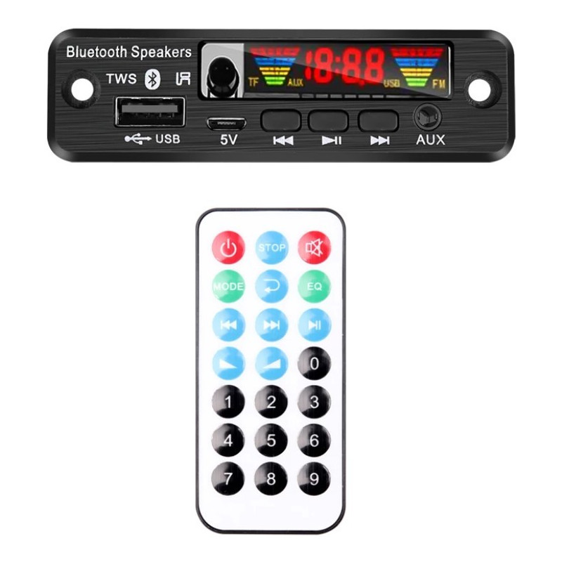 Modul player FM, MP3, bluetooth 5.0 DIY