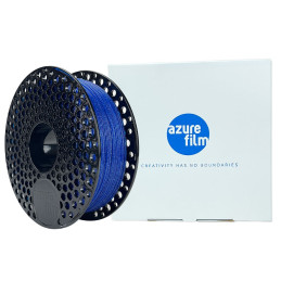 Filament Azurefilm - PLA - Albastru cu sclipici - 1Kg - 1.75mm
