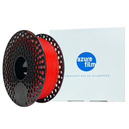 Filament Azurefilm - PLA - Rosu transparent - 1Kg - 1.75mm