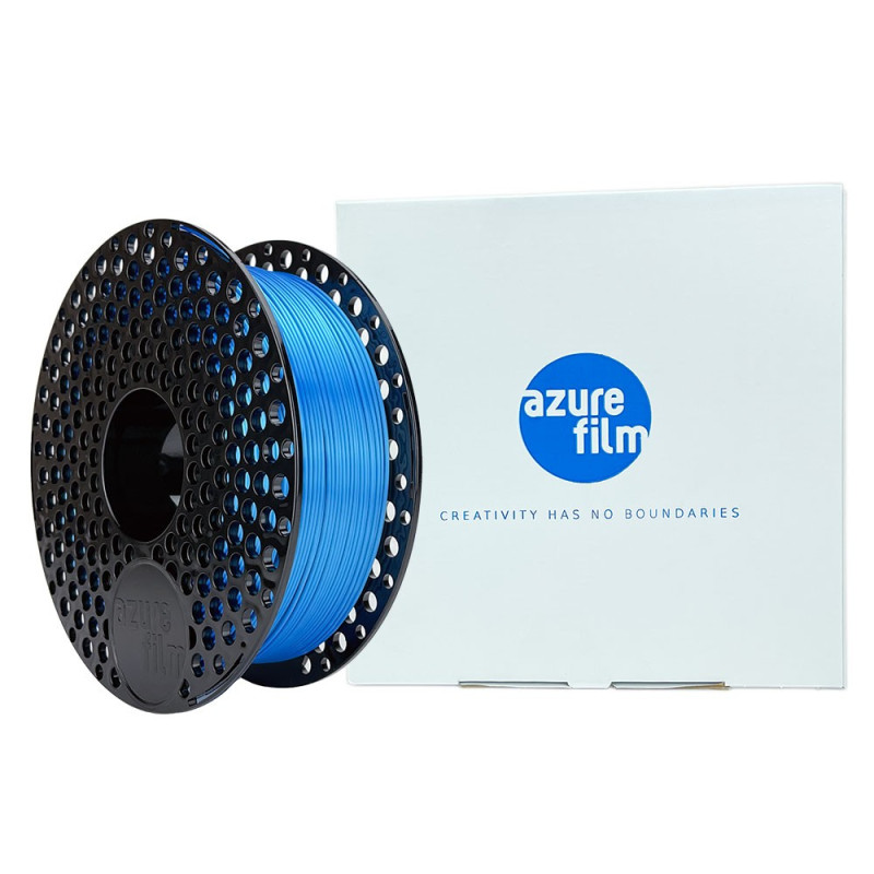 Filament Azurefilm - PLA Silk - Albastru ocean - 1Kg - 1.75mm
