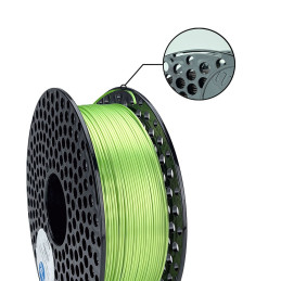 Filament Azurefilm - PLA Silk - Verde fistic - 1Kg - 1.75mm