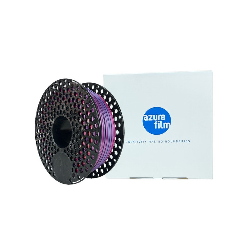Filament Azurefilm - PLA Silk - Rainbow - 1kg - 1.75mm