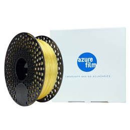 Filament Azurefilm - PLA Silk - Galben - 1Kg - 1.75mm