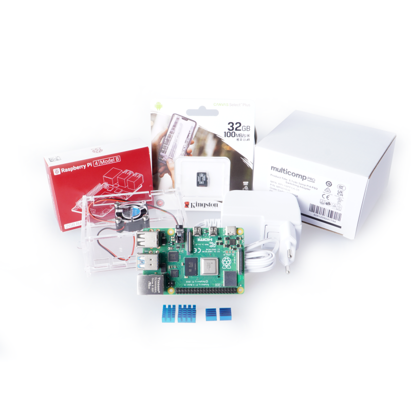 Kit de baza Raspberry Pi 4B 2GB