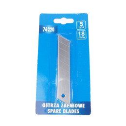 5 x cutter blades 18mm