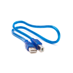 Cablu USB A-B 50cm albastru