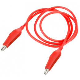 Alligator clip wire - 46cm - random color