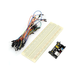 KIT Breadboard830 + 65xfire jumper + sursa alimentare 3,3/5V