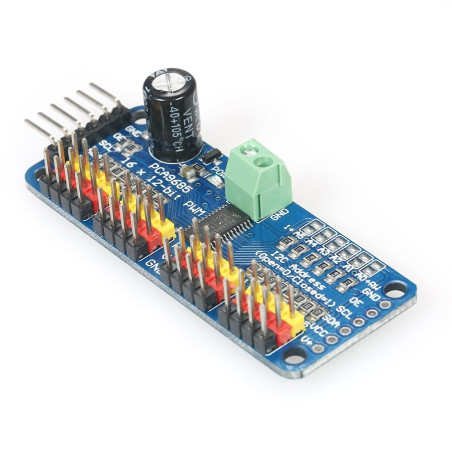 Modul PCA9685, interfata I2C, 16 CH, servo motor