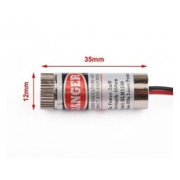 Modul dioda laser in linie - rosu - 650nm 5mW