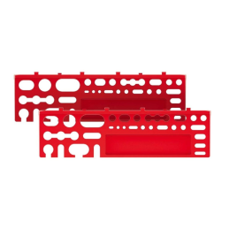 Set 2x Suport unelte pentru rafturi Bineer - 384x125x50mm