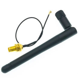 Antena 2.4 Ghz 3 dBi + cablu IPX RP-SMA