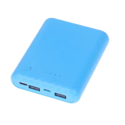 Kit powerbank cu 4 celule DIY - albastru