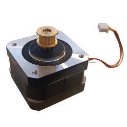 Motor pas cu pas Nema-17 titan extruder 28mm cu fulie GT-2