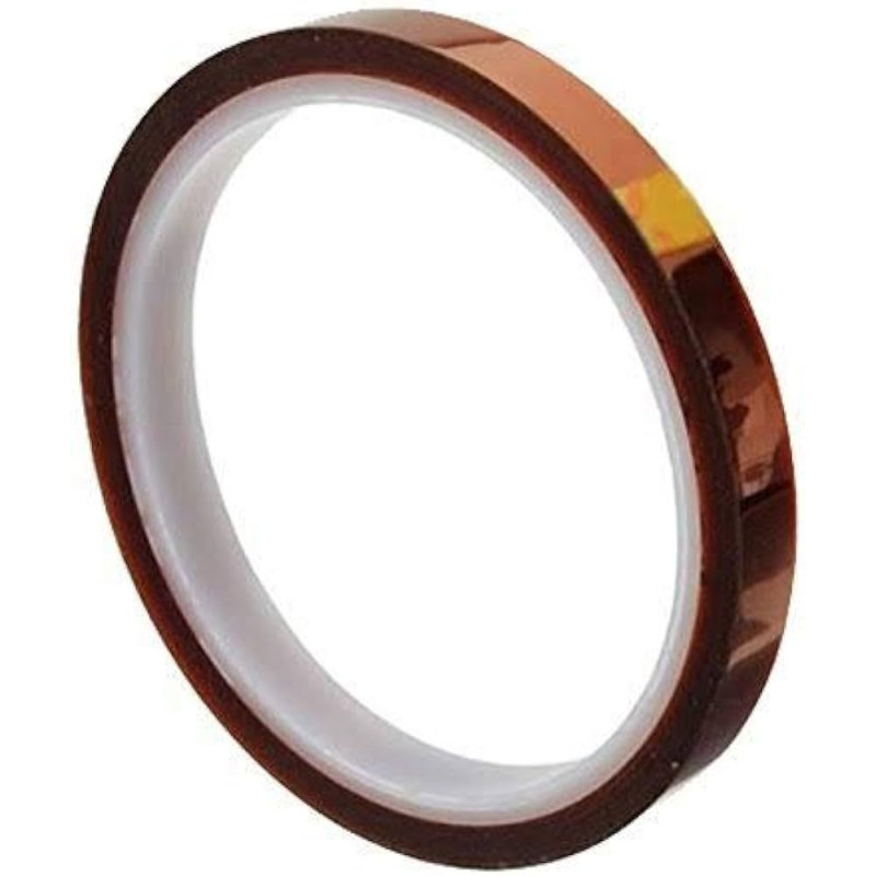 Banda adeziva termorezistenta tip Kapton 5mm x 33M