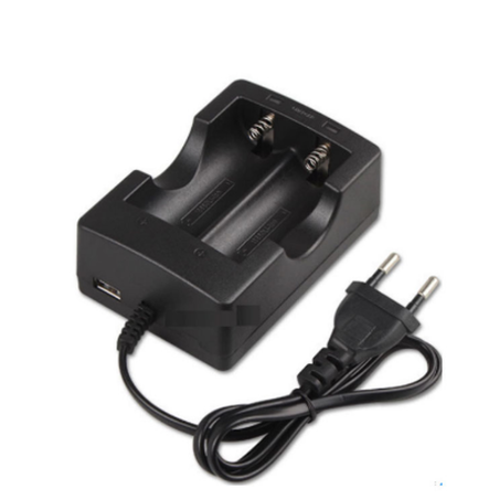 Încărcător dual pentru acumulatori Li-Ion 18650