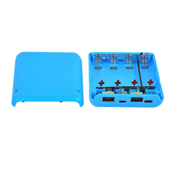 Kit powerbank cu 4 celule DIY - negru