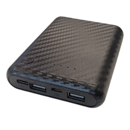 Kit powerbank cu 4 celule DIY - negru