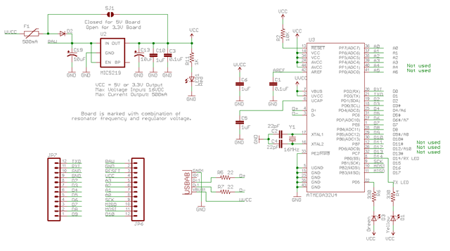 pro mini schematic